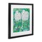 Stupell Industries Wooly Sheep with Scattered Flowers Framed Print Under Glass, design by Clare Tupper